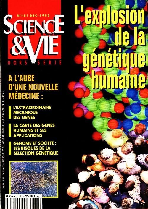 Livrenpoche : Science & vie Hors-série n°181 : L'explosion de la génétique humaine - Collectif - Livre
