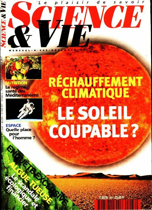 Livrenpoche : Science & vie n°963 : Réchauffement climatique - Collectif - Livre