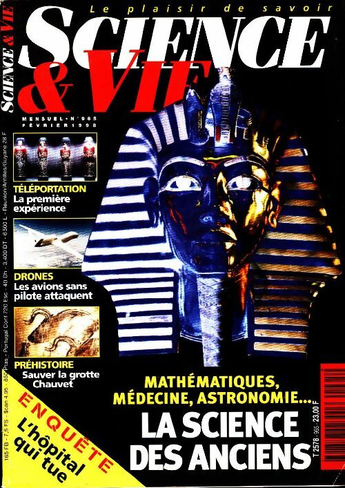 Livrenpoche : Science & vie n°965 : La science des anciens - Collectif - Livre