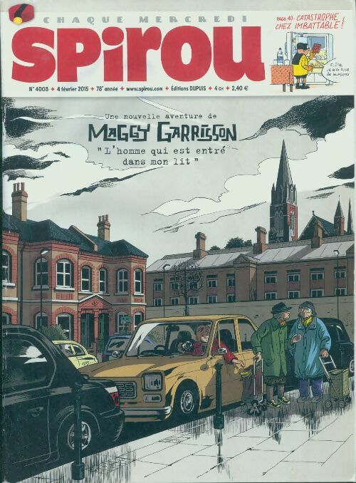 Livrenpoche : Spirou n°4008 : Maggy Garrisson - Collectif - Livre