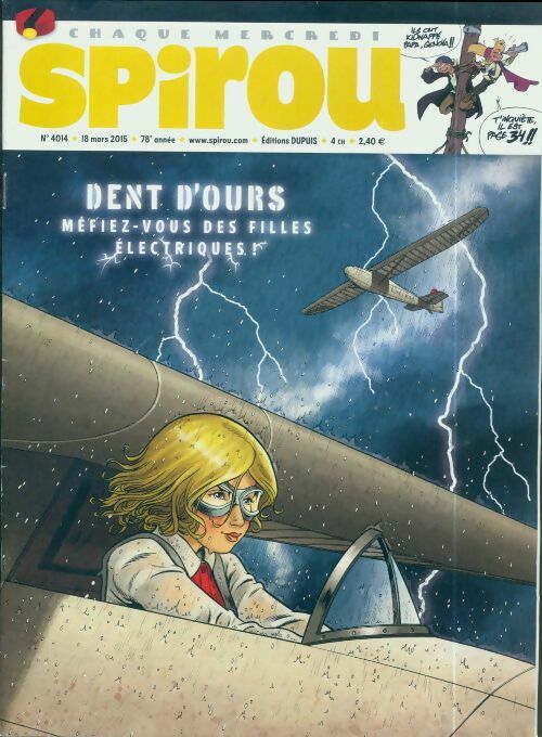 Livrenpoche : Spirou n°4014 : Dent d'ours - Collectif - Livre