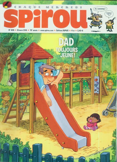 Livrenpoche : Spirou n°4015 : Dad toujours jeune ! - Collectif - Livre