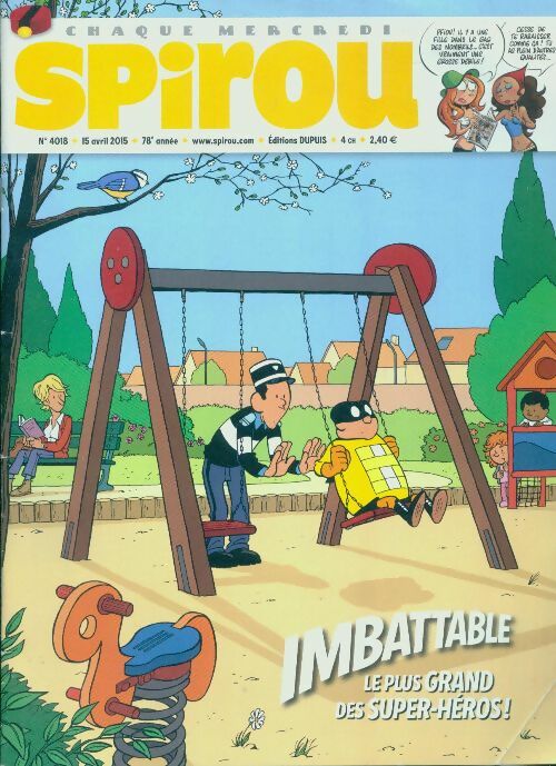 Livrenpoche : Spirou n°4018 : Imbattable - Collectif - Livre