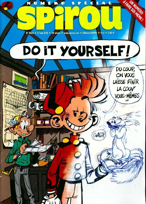 Livrenpoche : Spirou n°4024 : Do it yourself ! - Collectif - Livre
