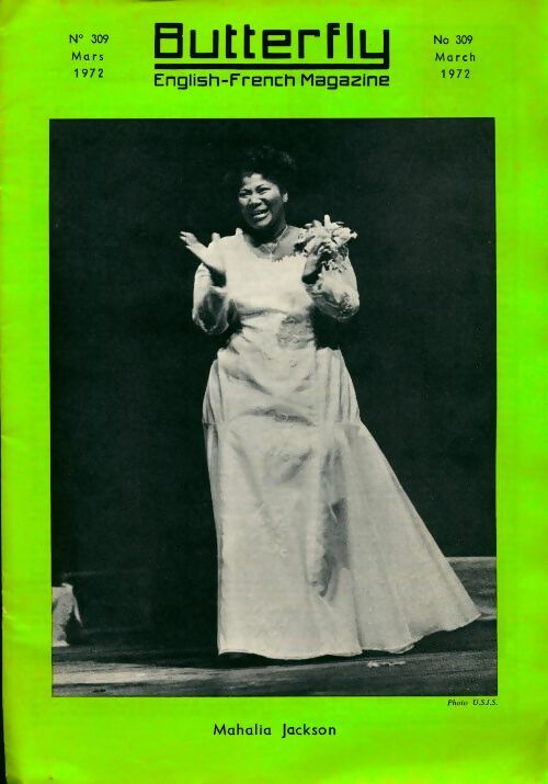 Butterfly n°309 : Mahalia Jackson - Collectif -  Butterfly - Livre