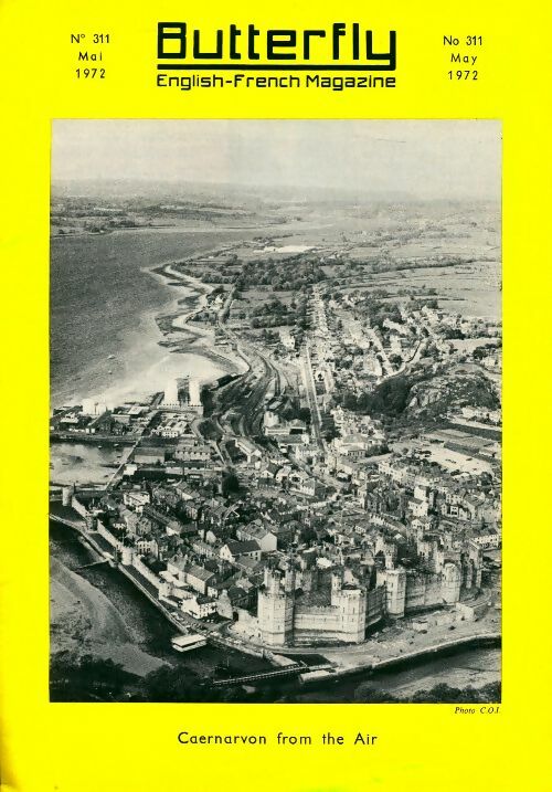 Butterfly n°311 : Caernarvon from the air - Collectif -  Butterfly - Livre