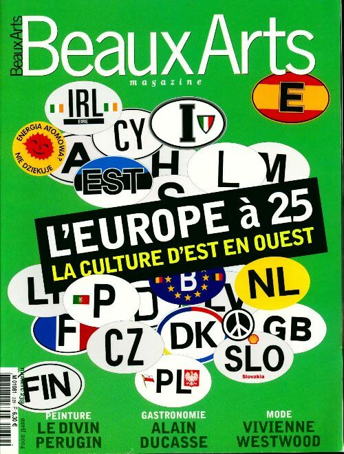 Livrenpoche : Beaux-Arts Magazine n°239 : L'Europe à 25. La culture d'est en ouest - Collectif - Livre