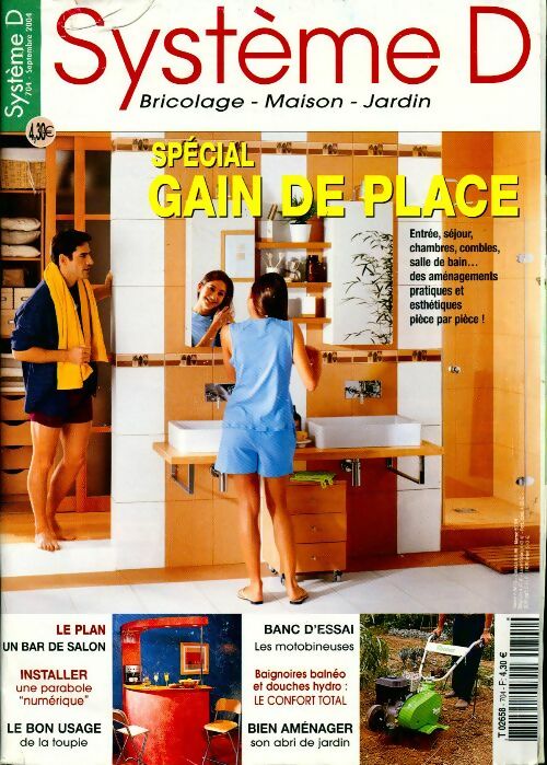 Livrenpoche : Système D n°704 : Spécial gain de place - Collectif - Livre