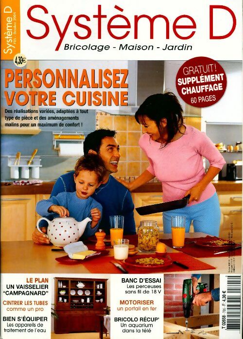 Livrenpoche : Système D n°705 : Personnalisez votre cuisine - Collectif - Livre
