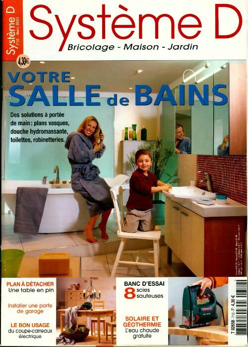 Livrenpoche : Système D n°710 : Votre salle de bains - Collectif - Livre