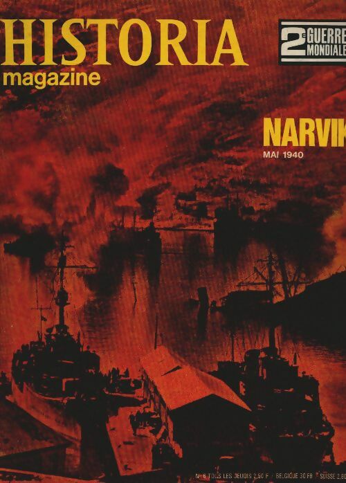 Livrenpoche : Historia 2e Guerre Mondiale n°6 : Narvik Mai 1940 - Collectif - Livre