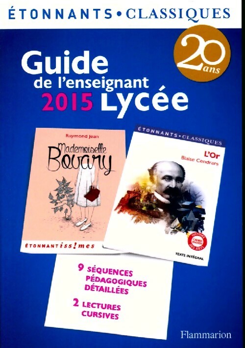 Livrenpoche : Guide de l'enseignant 2015 (Lycée) - Inconnu - Livre