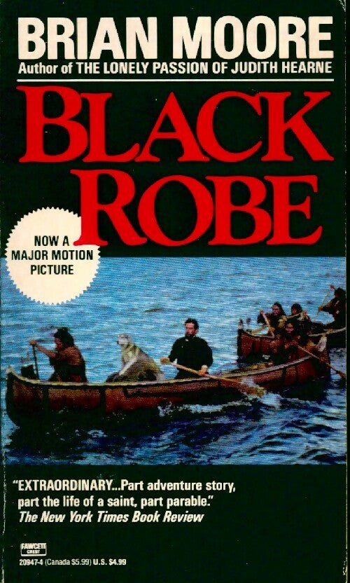 Black robe - Brian Moore -  Fawcett book - Livre
