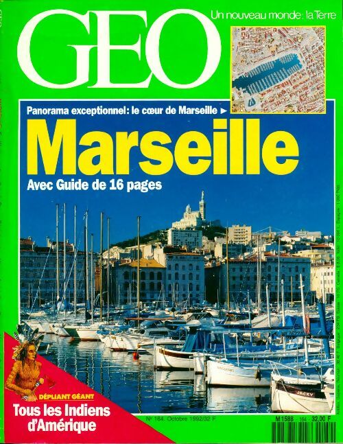 Livrenpoche : Géo n°164 : Marseille - Collectif - Livre