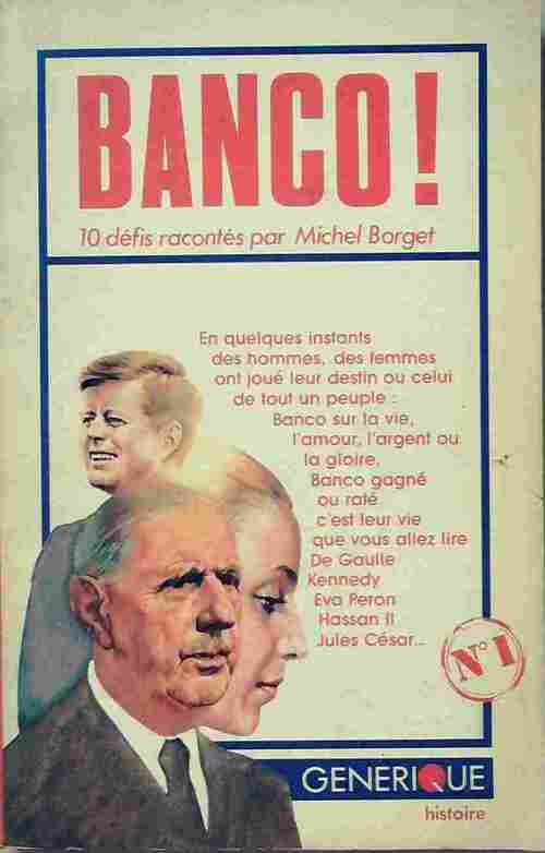 Livrenpoche : Banco ! - Michel Borget - Livre