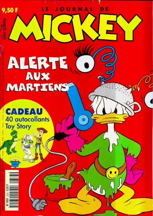 Livrenpoche : Le journal de Mickey n°2333 : Alerte aux martiens - Disney - Livre