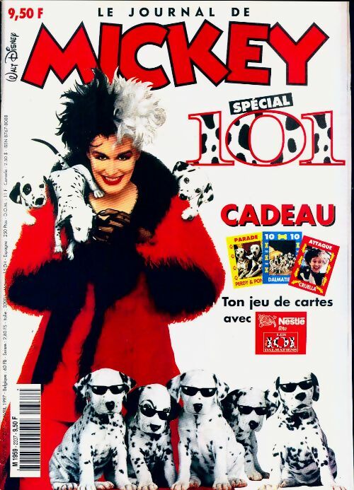 Livrenpoche : Le journal de Mickey n°2337 : Spécial 101 - Disney - Livre