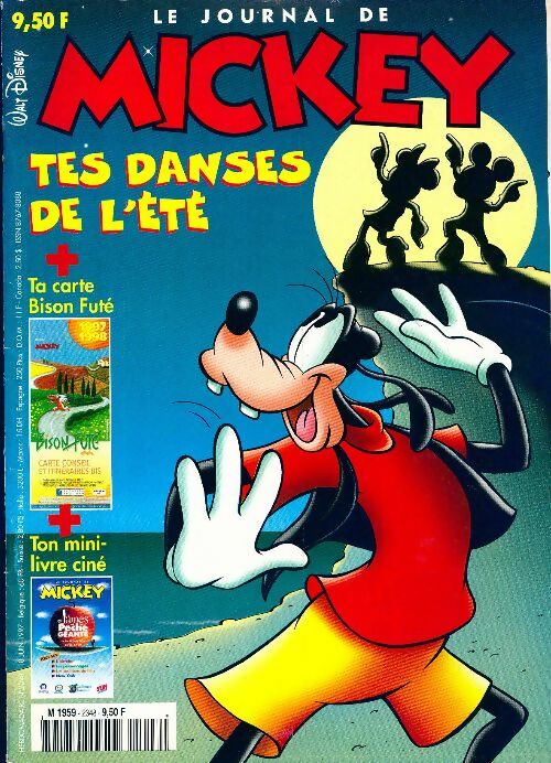 Livrenpoche : Le journal de Mickey n°2348 : Tes danses de l'été - Disney - Livre