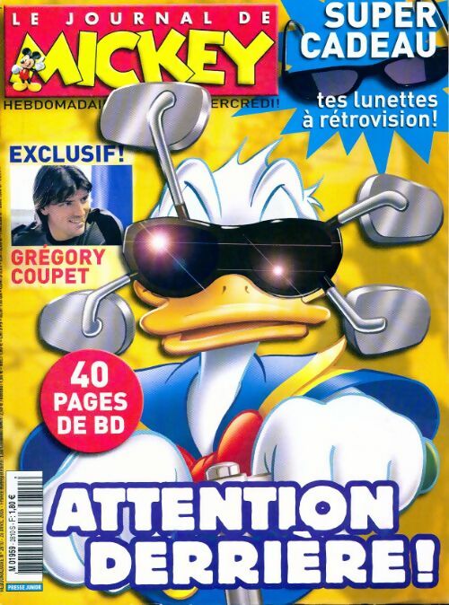 Livrenpoche : Le journal de Mickey n°2810 : Attention derrière ! - Disney - Livre