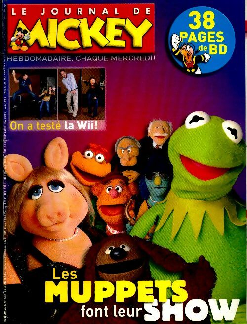 Livrenpoche : Le journal de Mickey n°2842 : Les Muppets font leur show - Disney - Livre