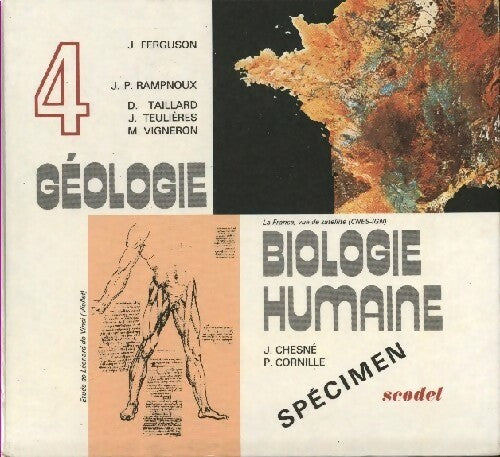 Géologie-Biologie humaine 4e - J. Chesné -  Scodel GF - Livre