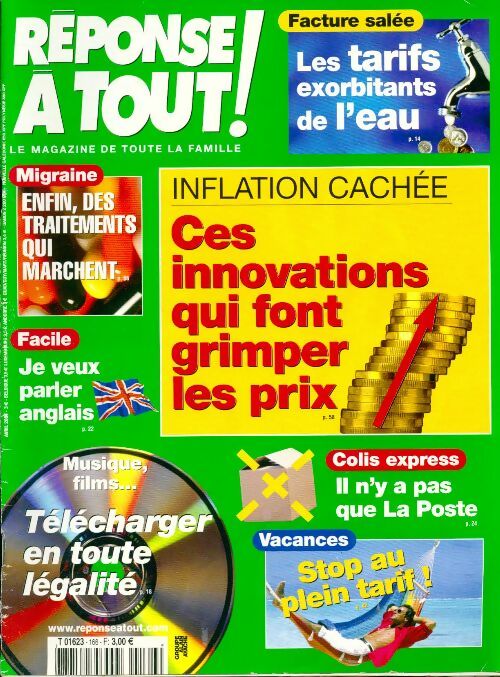 Livrenpoche : Réponse à tout ! n°166 : Ces innovations qui font grimper les prix - Collectif - Livre