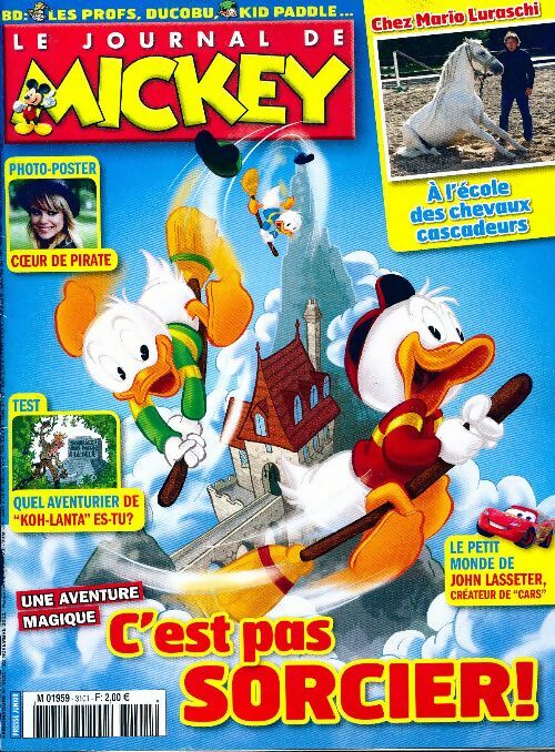 Livrenpoche : Le journal de Mickey n°3101 : C'est pas sorcier ! - Disney - Livre