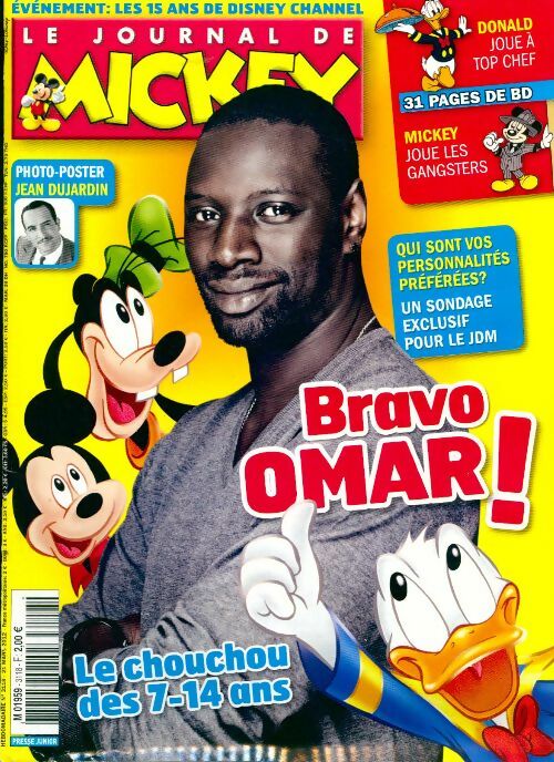 Livrenpoche : Le journal de Mickey n°3118 : Bravo Omar ! - Disney - Livre