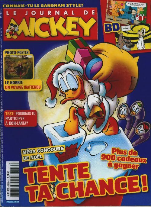 Livrenpoche : Le journal de Mickey n°3156 - Disney - Livre