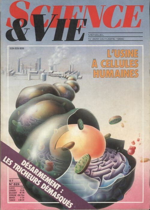 Livrenpoche : Science & vie n°829 : l'usine à cellules humaines - Collectif - Livre