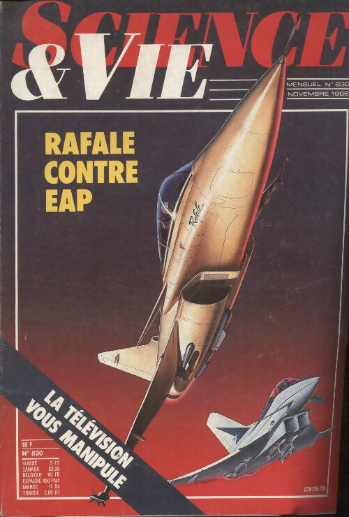 Livrenpoche : Science & vie n°830 : Rafale contre EAP - Collectif - Livre