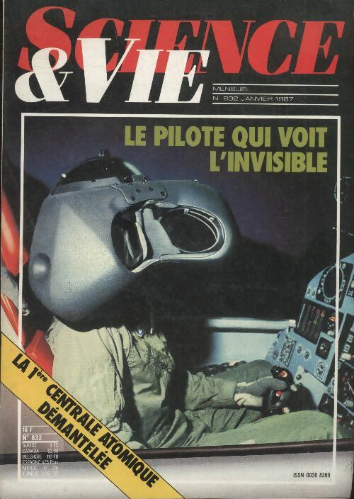 Livrenpoche : Science & vie n°832 : le pilote qui voit l'invisible - Collectif - Livre