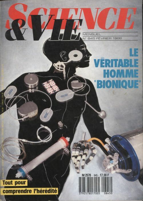 Livrenpoche : Science & vie n°845 : le véritable homme "bionique" - Collectif - Livre