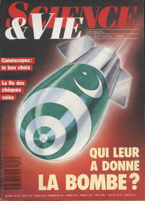 Livrenpoche : Science & vie n°847 : qui leur a donné la bombe ? - Collectif - Livre