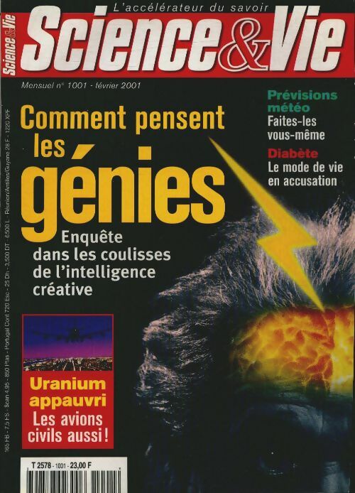 Livrenpoche : Science & vie n°1001 : Comment pensent les génies ? - Collectif - Livre