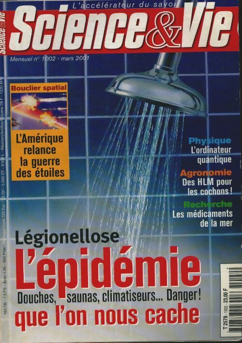 Livrenpoche : Science & vie n°1002 : Légionellose, l'épidémie - Collectif - Livre