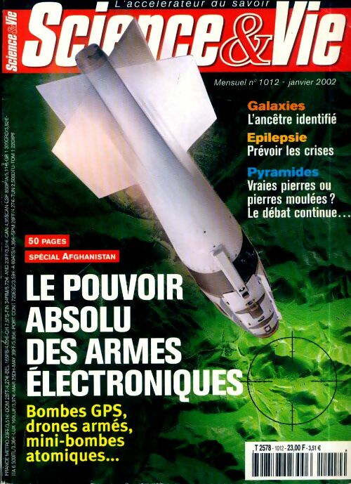 Livrenpoche : Science & vie n°1012 : Le pouvoir absolu des armes électroniques - Collectif - Livre