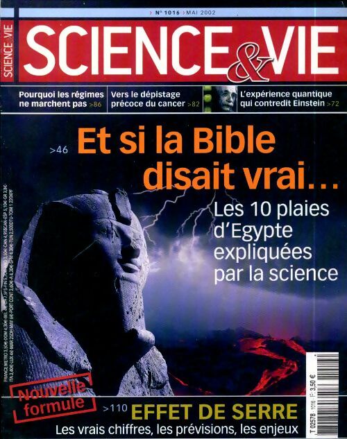 Livrenpoche : Science & vie n°1016 : Et si la Bible disait vrai... - Collectif - Livre