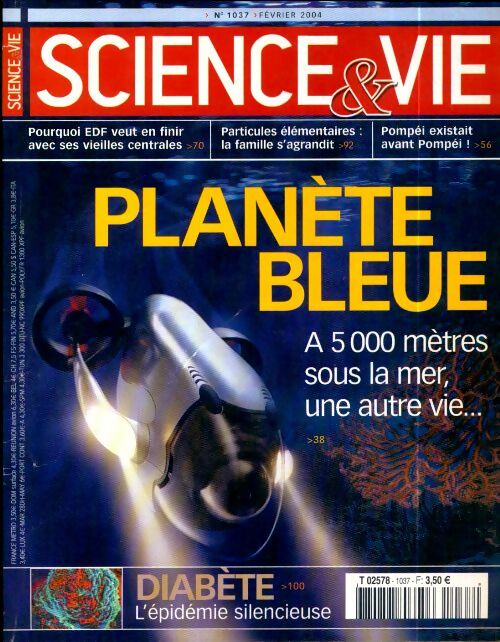 Livrenpoche : Science & vie n°1037 : Planète bleue - Collectif - Livre