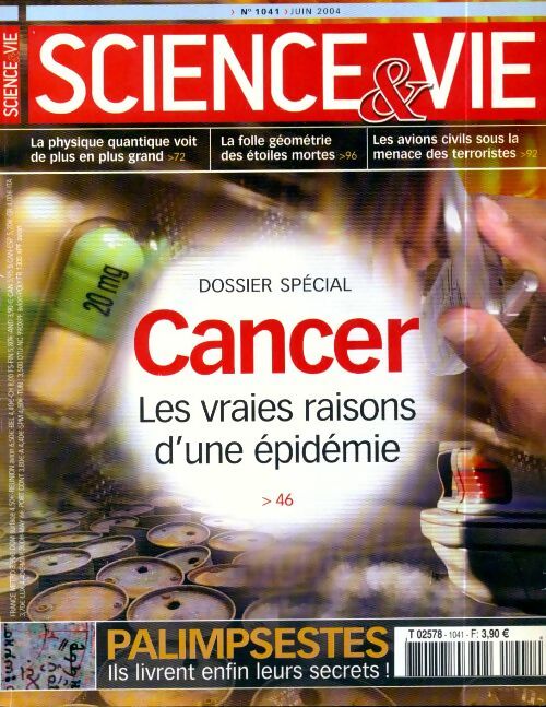 Livrenpoche : Science & vie n°1041 : Cancer - Collectif - Livre