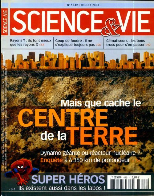 Livrenpoche : Science & vie n°1042 : Mais que cache le centre de la terre - Collectif - Livre