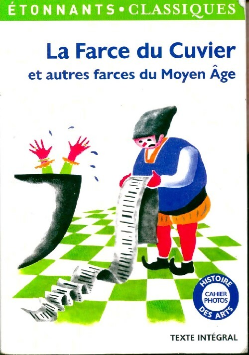 Livrenpoche : La farce du cuvier et autres farces du Moyen-Âge - Anomyme - Livre