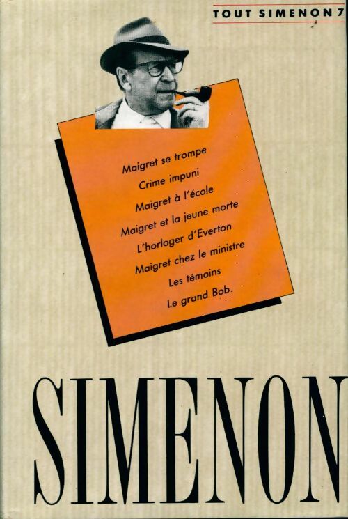 Livrenpoche : Tout Simenon Tome VII - Georges Simenon - Livre