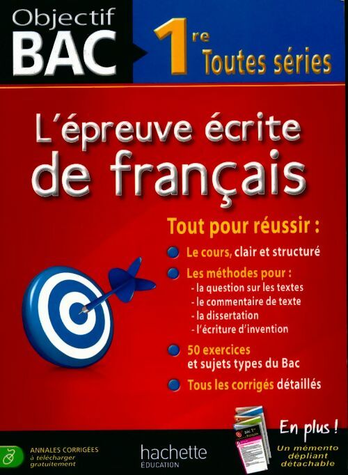 Livrenpoche : L'épreuve écrite de Français 1ères - Brigitte Réauté - Livre