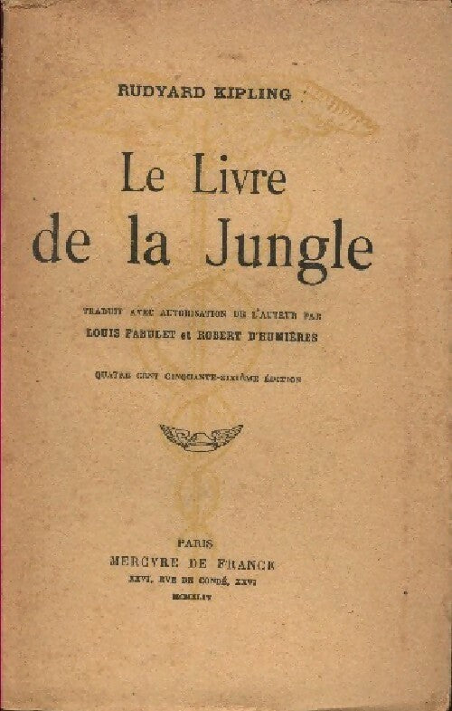 Livrenpoche : Le livre de la jungle - Rudyard Kipling - Livre