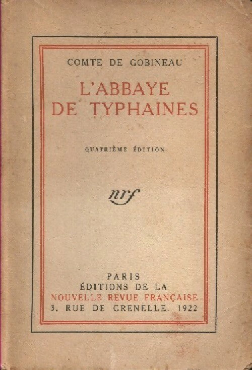 Livrenpoche : L'abbaye de Tyohaines - Marcel Gobineau - Livre