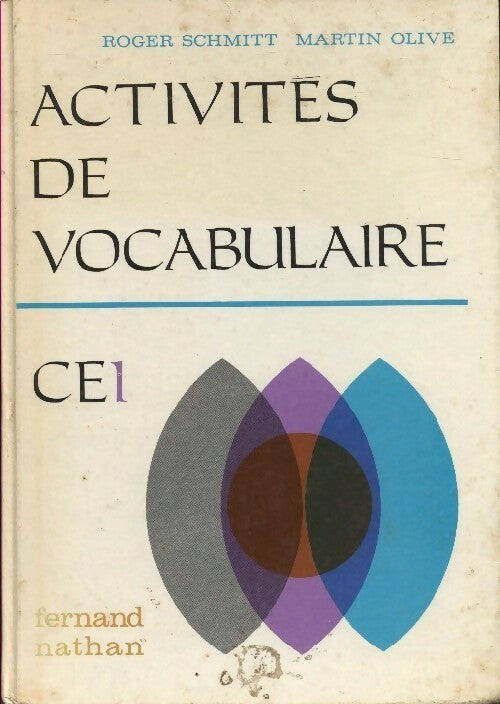 Livrenpoche : Activités de vocabulaire CE1 - Roger Schmitt - Livre