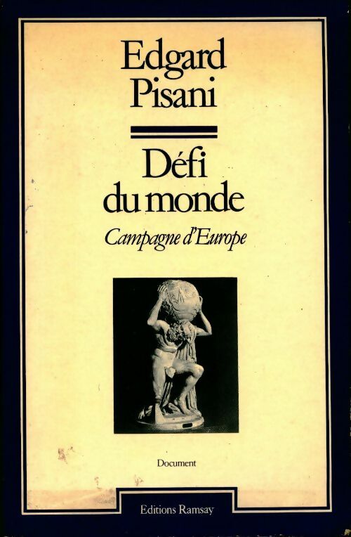 Défi du monde - Edgard Pisani -  Ramsay GF - Livre
