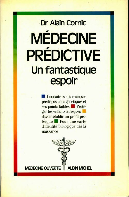 Livrenpoche : La médecine prédictive - Alain Cornic - Livre