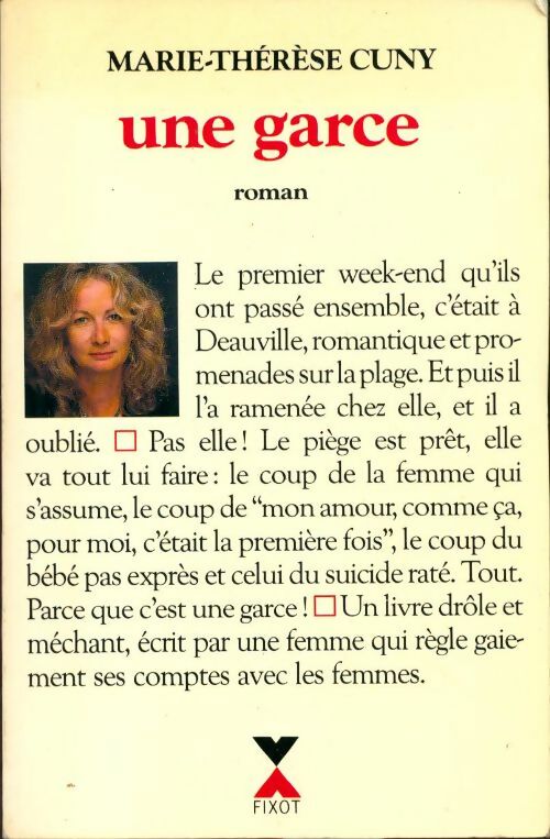 Livrenpoche : Une garce - Marie-Thérèse Cuny - Livre